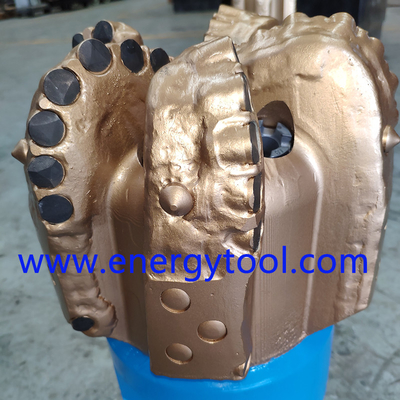 Oilfield PDC Drill Bit 8-1/2" 3 Blade For Middle Hard Rock Formation