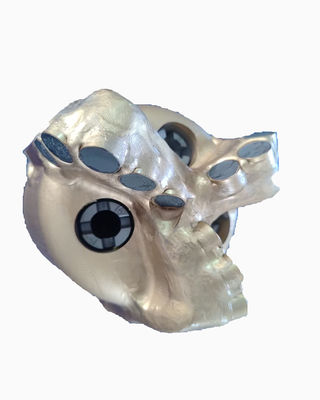 4-5/8 inch (117.48mm) Steel Body 3 Blade PDC Diamond Oilfield Rock Drilling Bit 