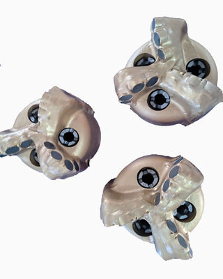 4-5/8 inch (117.48mm) Steel Body 3 Blade PDC Diamond Oilfield Rock Drilling Bit 